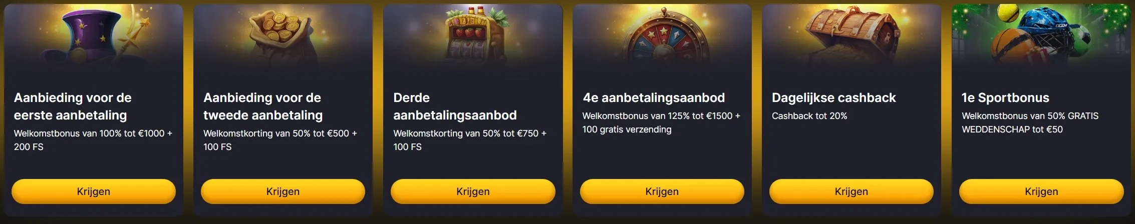 Bonussen en Promoties